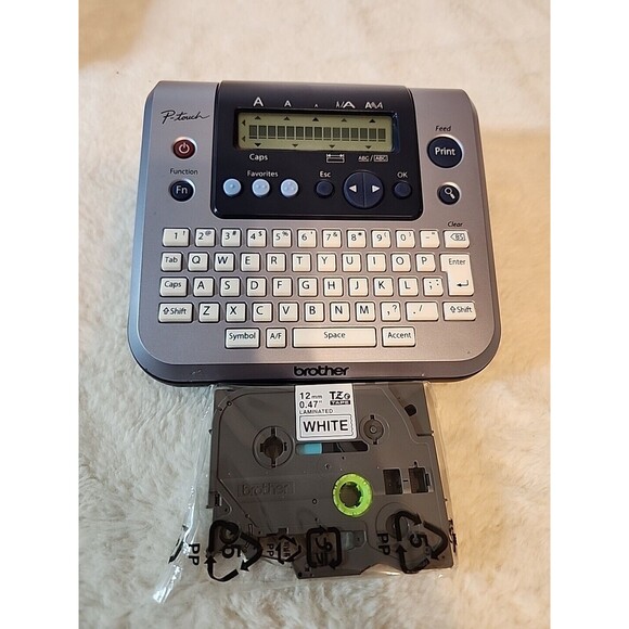 Brother Other - Brother P-Touch PT-1280 Blue Labeler Label Maker Printer Thermal With One Tape